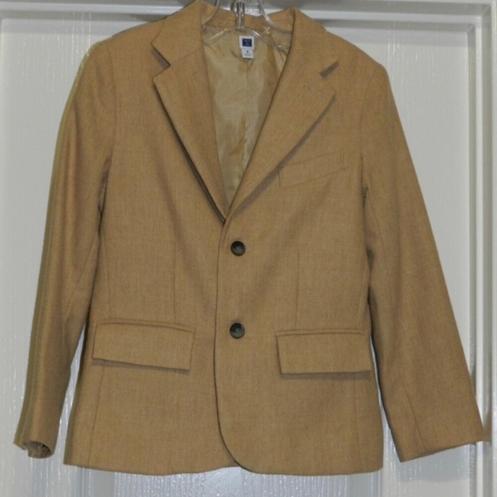 Janie and Jack Boys Camel Sport Coat